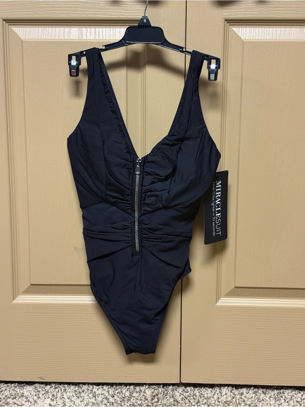 Miraclesuit Black Logo Hang Tag
